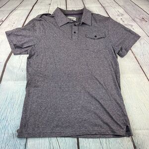 Sunday Work Clothes Short Sleeve Purple Sz Large Polo Shirt Cotton Chest Pocket